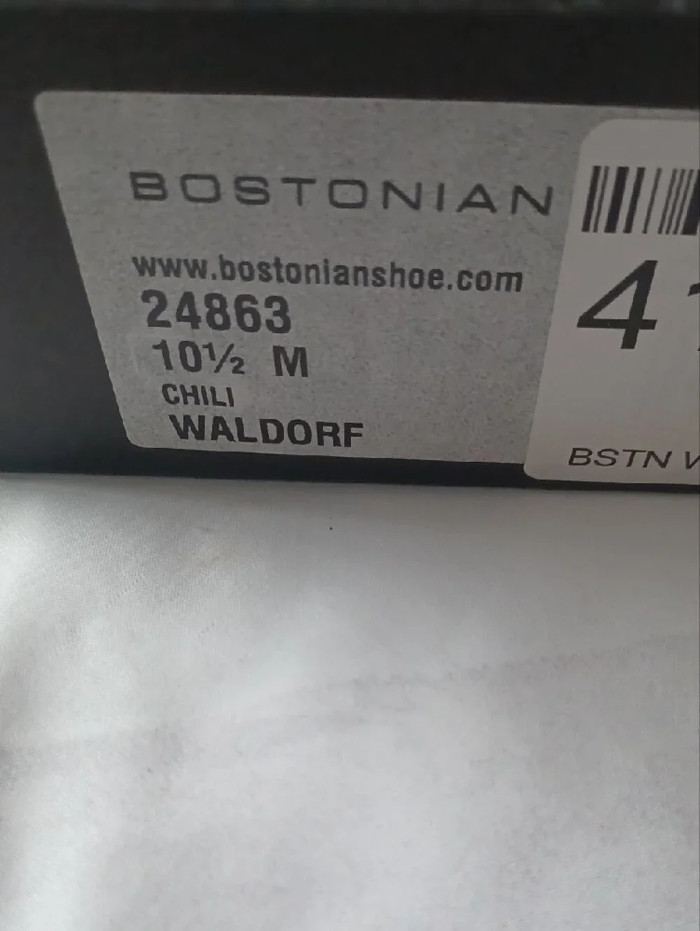 Bostonian brown leather